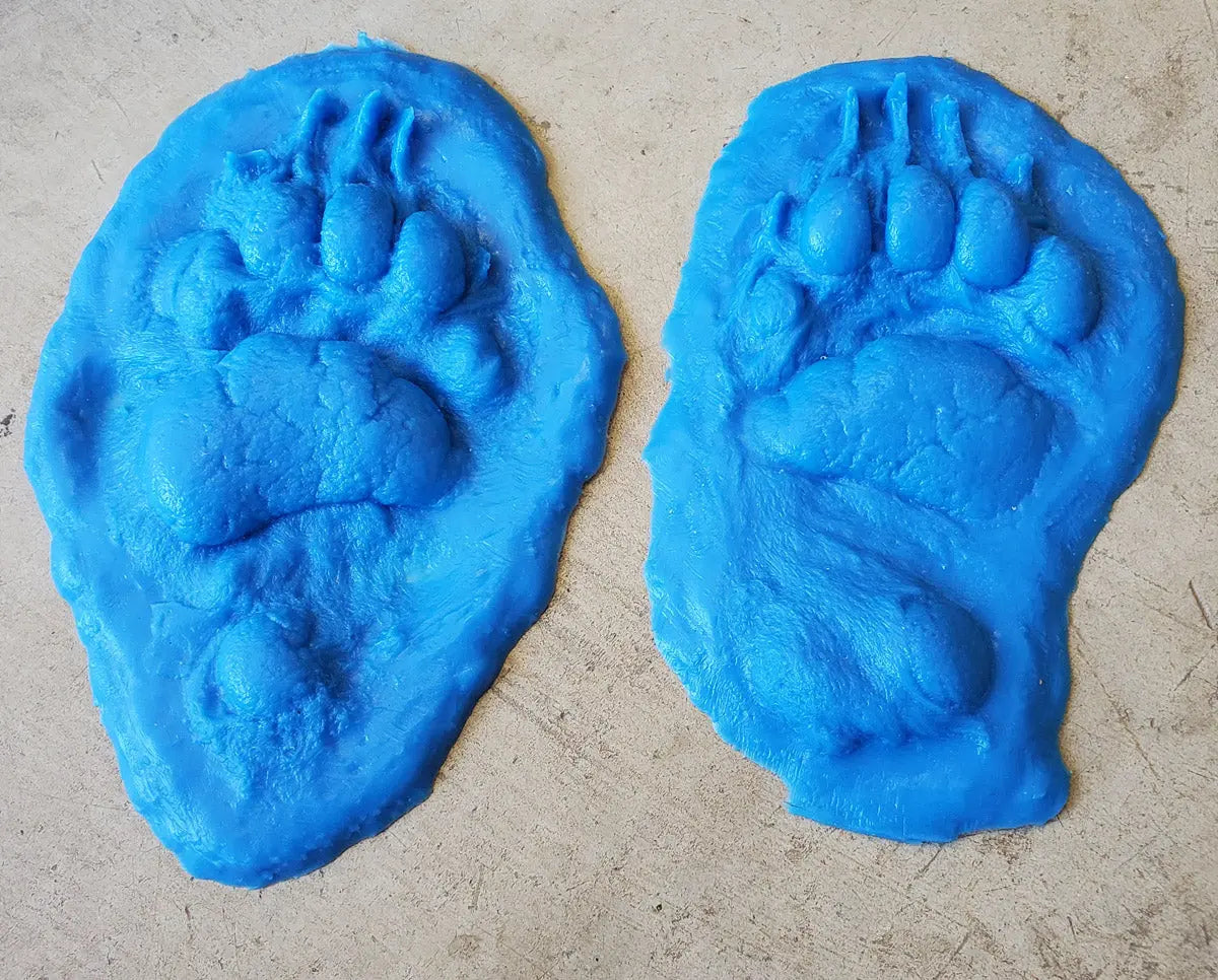 Animal Print Rubber Mold Stamp for Concrete - Oregon Black Bear PNL Liners