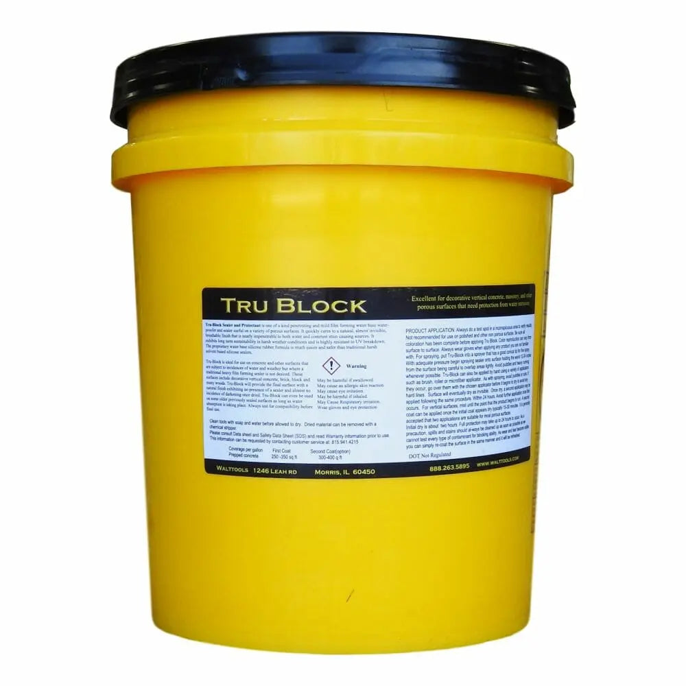 Best 'Invisible' Concrete Sealer Water-Based Silicone - Tru-Block Walttools