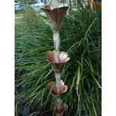 Rain Chain Copper Flower Kanji Cups #2 RainChains