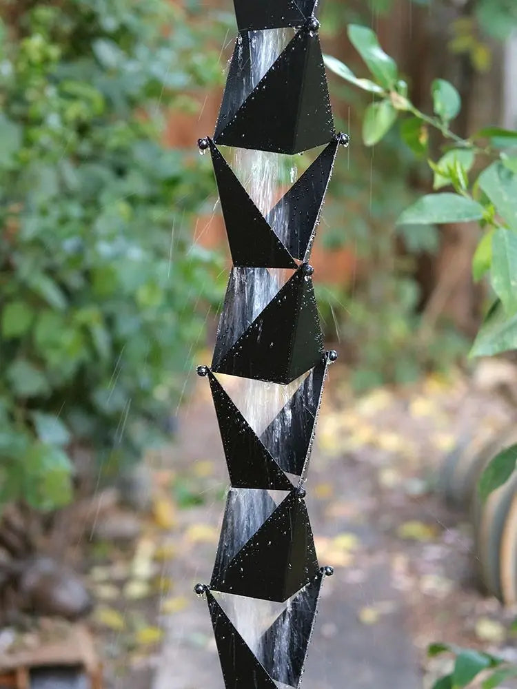 Black rain chain deals