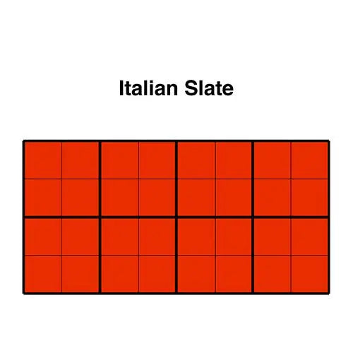 Slate Concrete Stamps - Italian Slate Walttools-Stamps