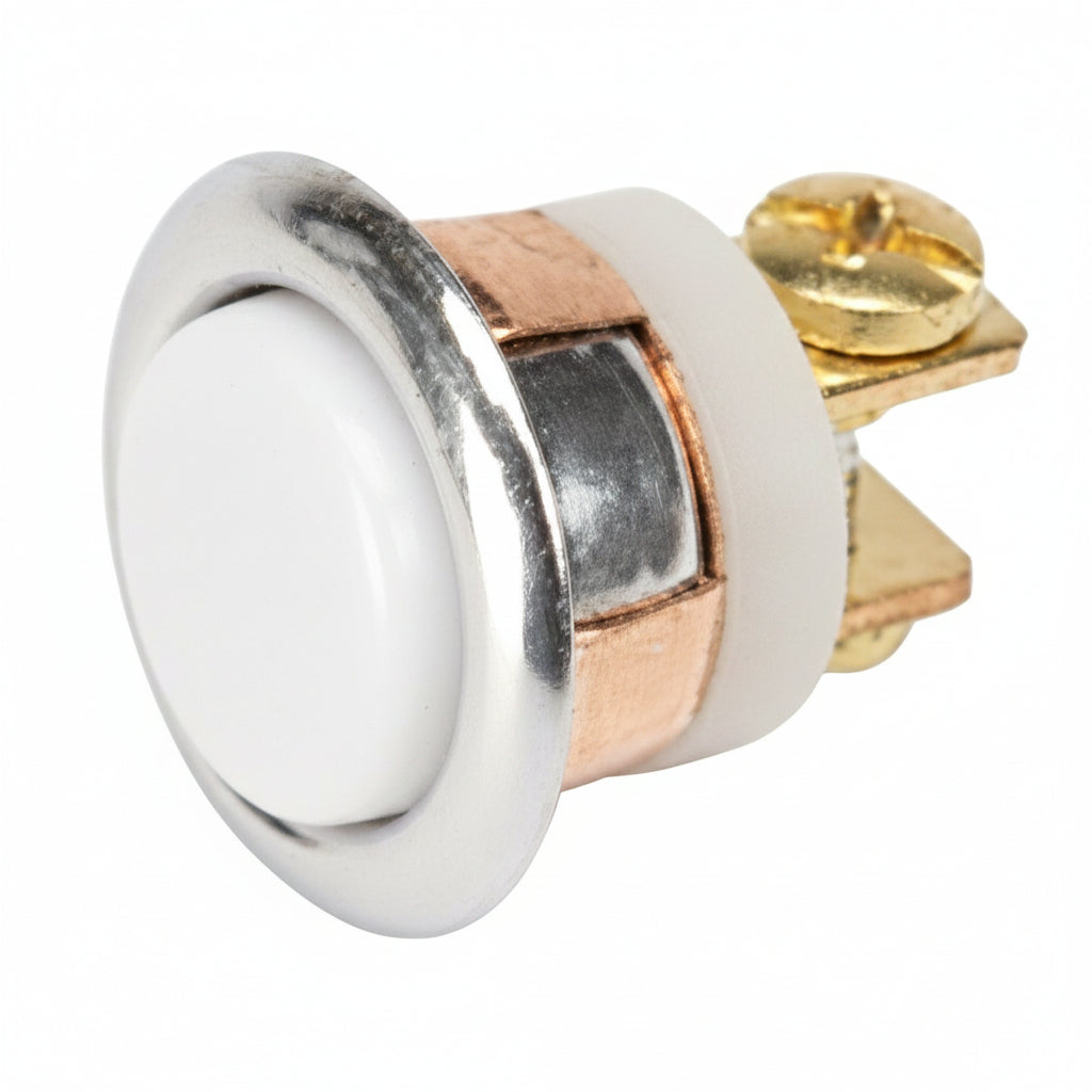 Doorbell Replacement Push Button Diffuser Silver Trim Expressions LTD