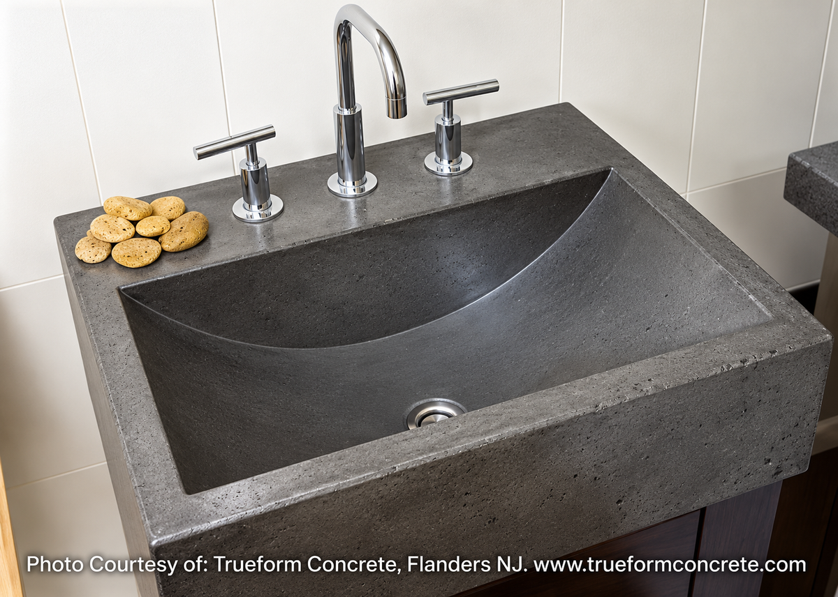 Concrete Sink Mold SDP-19 Tumulus Barrel (19.75"x11"x5.5") PNL Liners