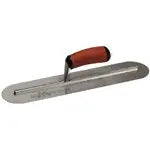 14 X 4" Fully Rounded Finishing Trowel w/Curved DuraSoft® Handle Marshalltown