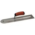 16 X 4" Rounded End Finishing Trowel w/Curved DuraSoft® Handle Marshalltown