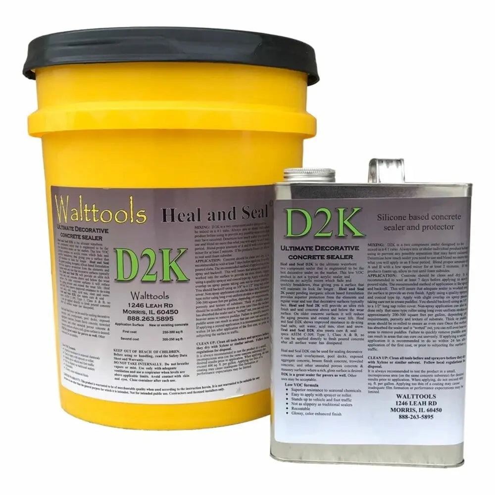 Best Outdoor Concrete and Paver Sealer - Deco D2K Walttools