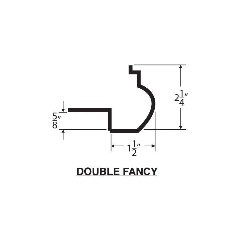 Concrete Countertop Cast In Place Forms- Double Fancy Z-Form