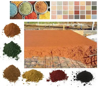 Walttools | Integral Color Pigment Powder (Bronze, 10 lb Bag) for Concrete, Mortar, Grout, Plaster, Cement, Overlay - Fade Resistant, Alk