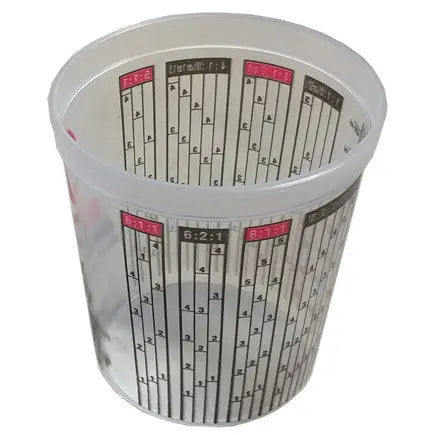 paint mixing pots Concrete Sealer Small Measuring Mixing Cups 16oz (Pint)