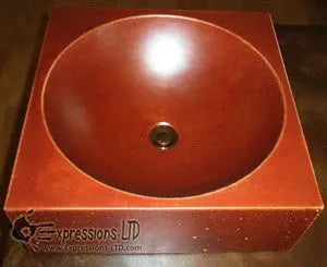 Concrete Sink Mold SDP-4 Round Bowl Design (15 3/8"x5.25") PNL Liners