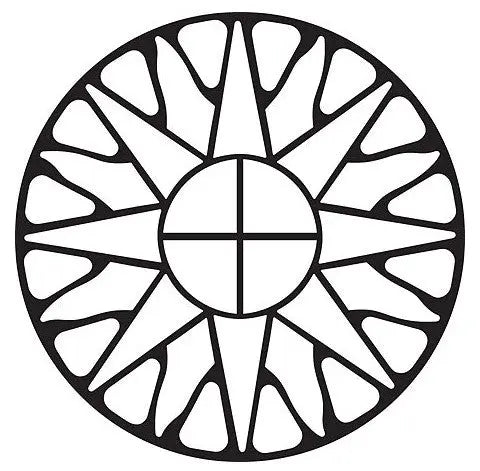 Concrete Stencil Accent - Inca Sun DCI Stencils