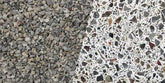 Decorative Crushed Aggregate for Concrete - Gunmetal Gray Marble Walttools