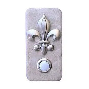 Fleur de Lis Stone Doorbell CustomDoorbell All