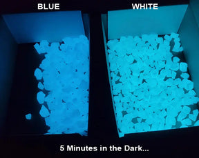 Glow In The Dark Glass Aggregate Rocks - Photoluminescent 1/2 lb. Expressions LTD