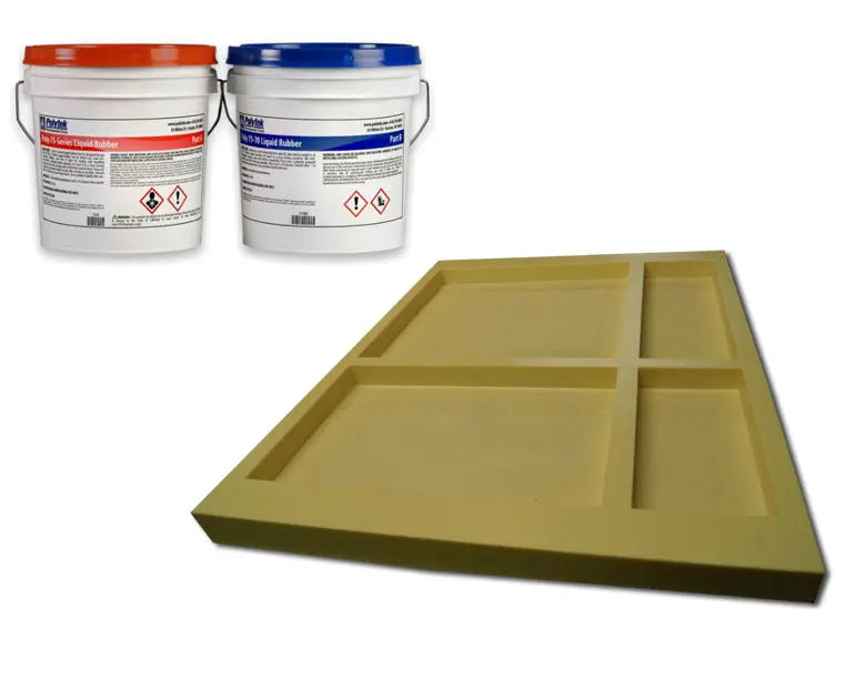 2 lb Kit : MPK-70 -180 Sec : 2 Part Polyurethane Casting Resin - Hobby  Silicone