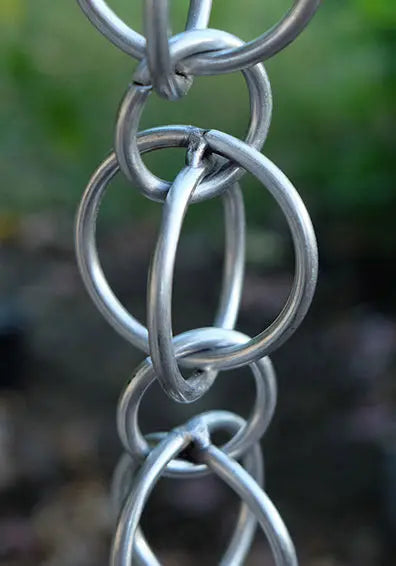 Rain Chain Double Loops - Stainless Steel RainChains