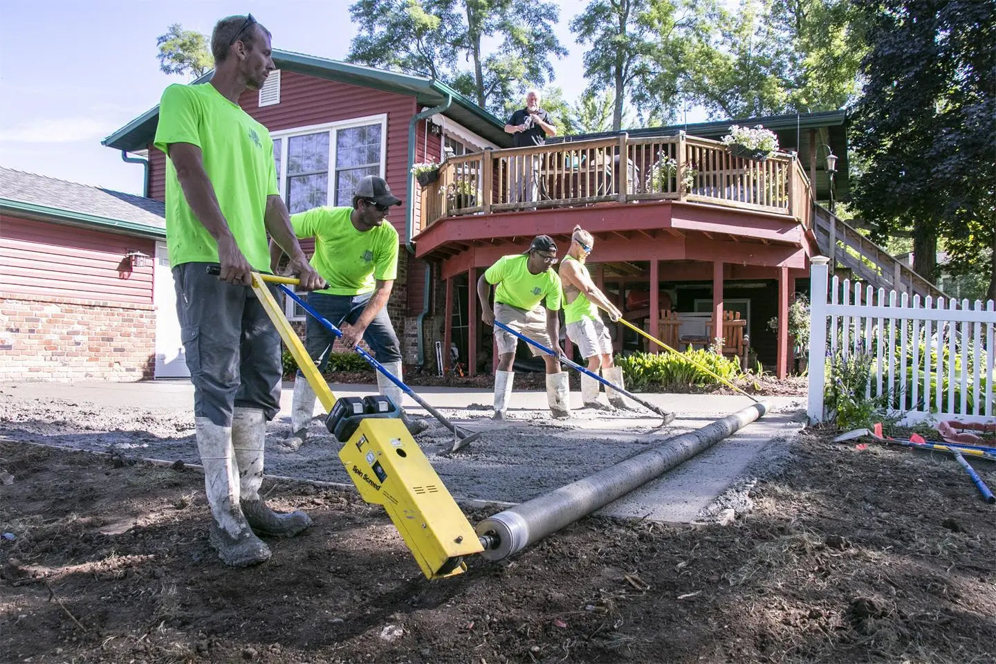 Spin Screed- Battery Operated Marshalltown