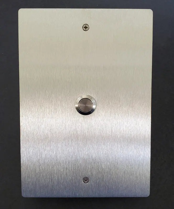 Stainless Steel Giant Doorbell 6.5" x 4.5" Expressions LTD