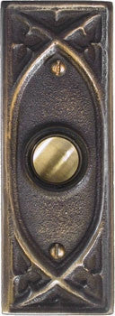 Antique Doorbell 1614 Gothic Style Waterglass Studios