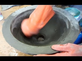 Concrete Vessel ABS Sink Mold DPM-10 Bowl (14"x6.5")
