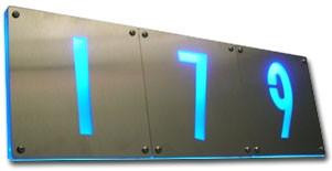 Backlit Numbers and Signage Panels - Expressions-LTD