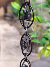 Rain Chain Aluminum Owls - Bronze powdercoat RainChains