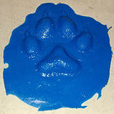 Animal Print Rubber Mold Stamp for Concrete - Wolf Track PNL Liners