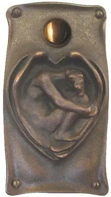 Antique Doorbell 1613 Art Nouveau Style Antique Doorbell 1613 Art Nouveau Style