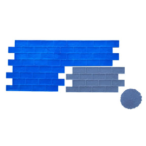 Brick Concrete Stamps - Worn Brick Running Bond Walttools-Stamps