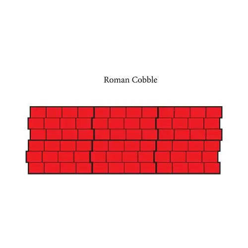 Cobble Concrete Stamps - Roman Cobble Walttools-Stamps