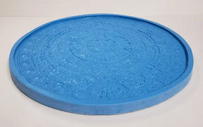 AZTEC CALENDAR PLASTER / RESIN CRAFT MOLD (13.5 DIA)