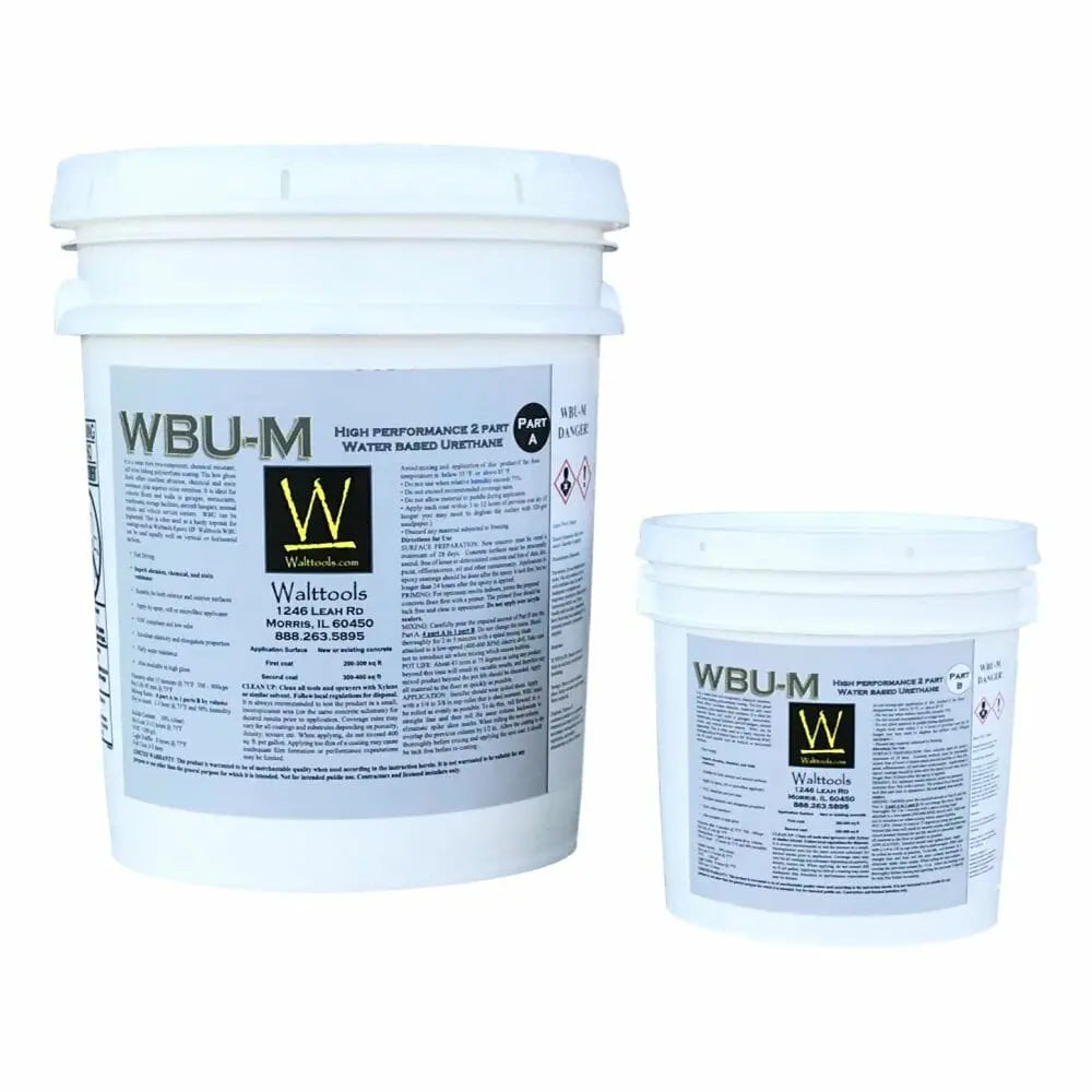 Concrete Coating- Water Based Polyurethane - WBU-M (Matte) Walttools