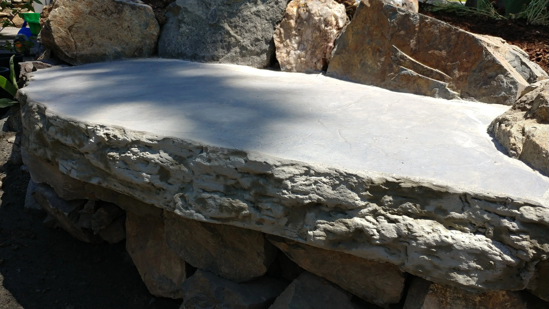 Concrete Edge Form Liner - 4" Rammed Earth PNL Liners