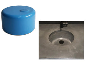Concrete Sink Mold SDP-1 Round 12" (2" 4" and 6" Depths) PNL Liners