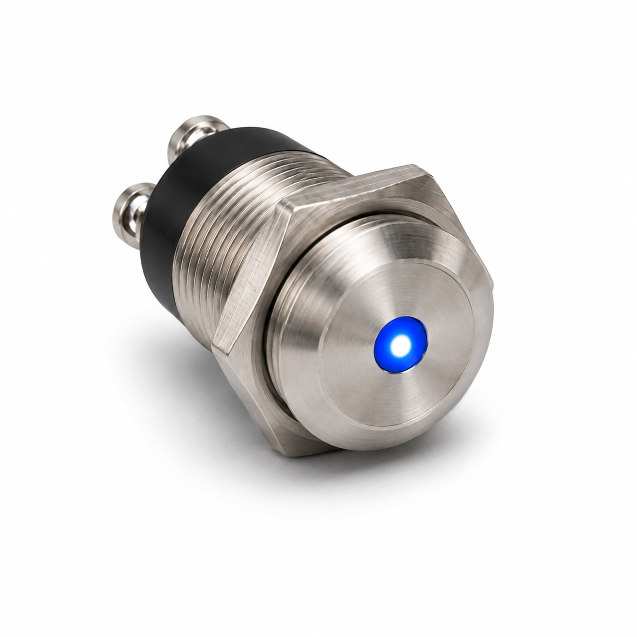 Push Button Low Voltage Doorbell LED, Stainless Steel Expressions LTD