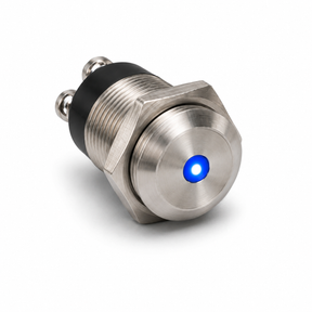 Push Button Low Voltage Doorbell LED, Stainless Steel Expressions LTD