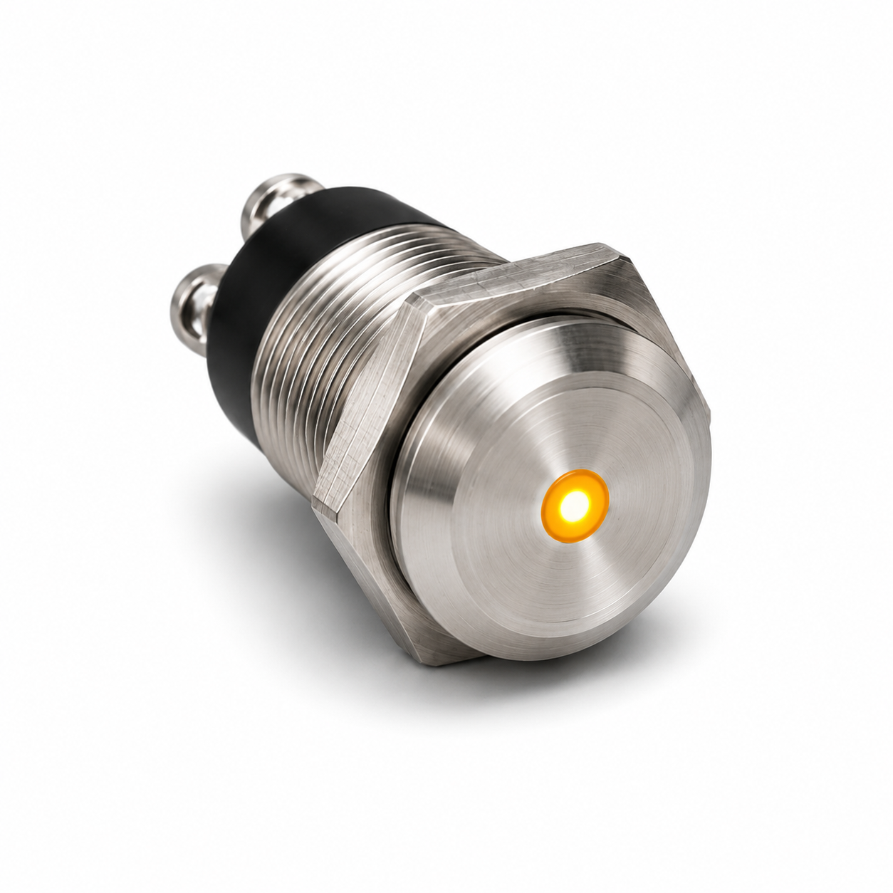 Push Button Low Voltage Doorbell LED, Stainless Steel Expressions LTD