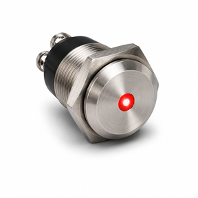 Push Button Low Voltage Doorbell LED, Stainless Steel Expressions LTD