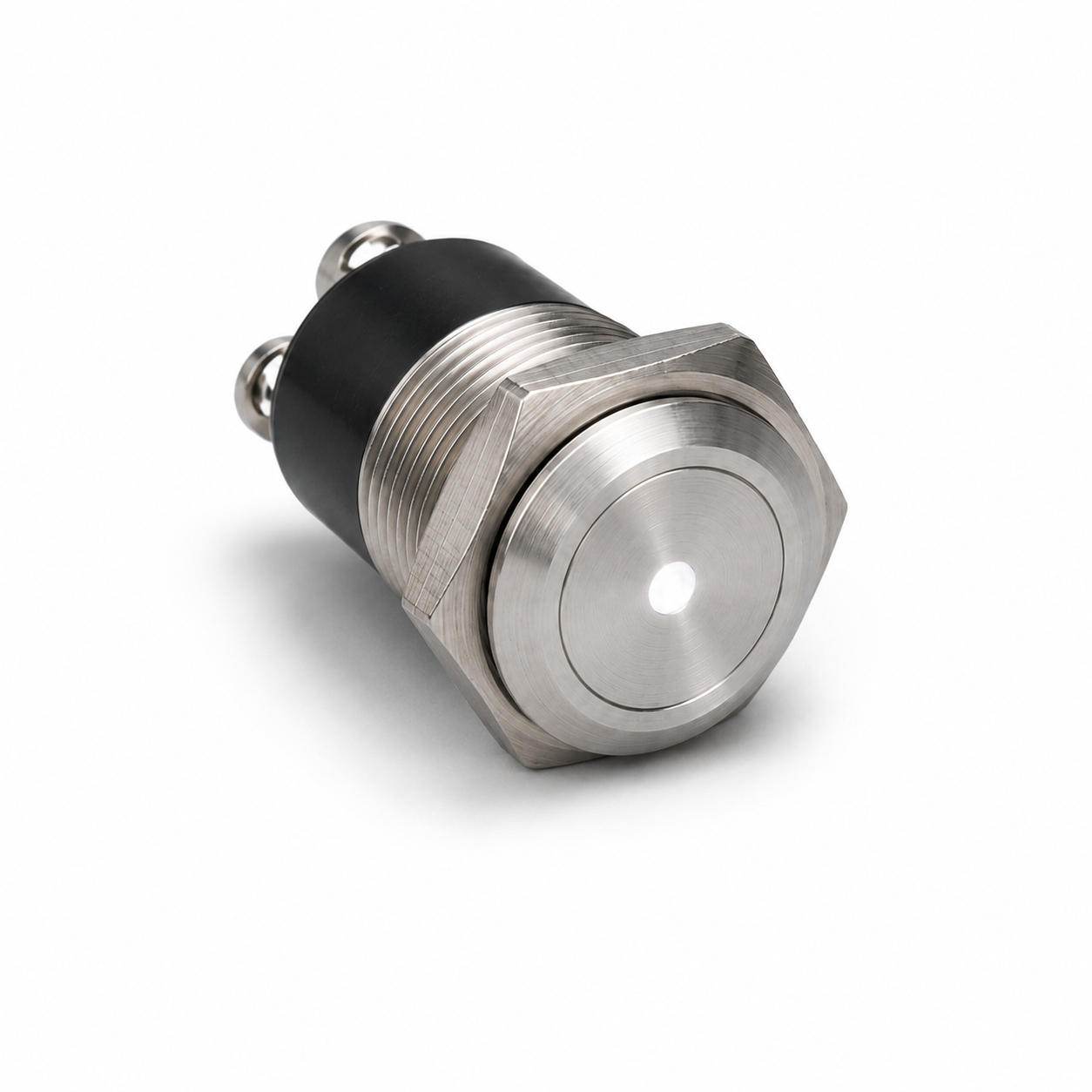Push Button Low Voltage Doorbell LED, Stainless Steel Expressions LTD