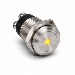 Push Button Low Voltage Doorbell LED, Stainless Steel Expressions LTD