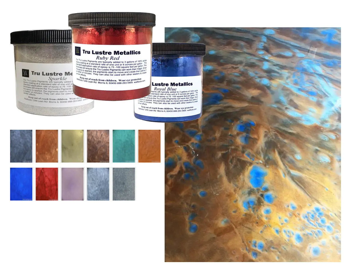 Epoxy 3D Metallic Tru Lustre FX Powder Pigment Walttools