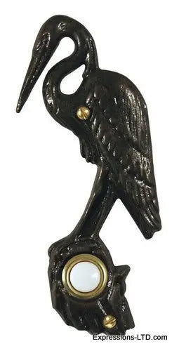 Heron Doorbell - Oil-Rubbed Bronze Whitehall
