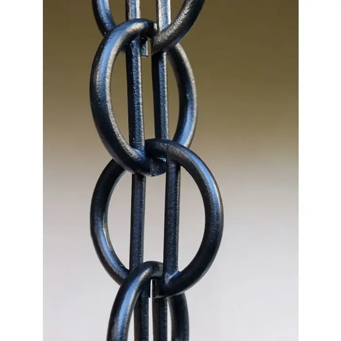 Rain Chain Cast Aluminum Zen Loops- Black RainChains