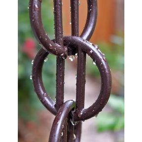 Rain Chain Cast Aluminum Zen Loops- Bronze RainChains