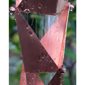 Rain Chain Origami -Copper RainChains