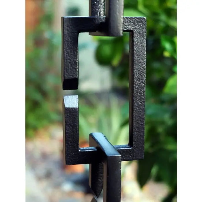 Rain Chain Rectangle Links- Black RainChains