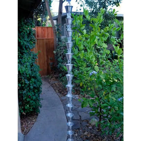 Rain Chain Shizuka Aluminum Cups RainChains