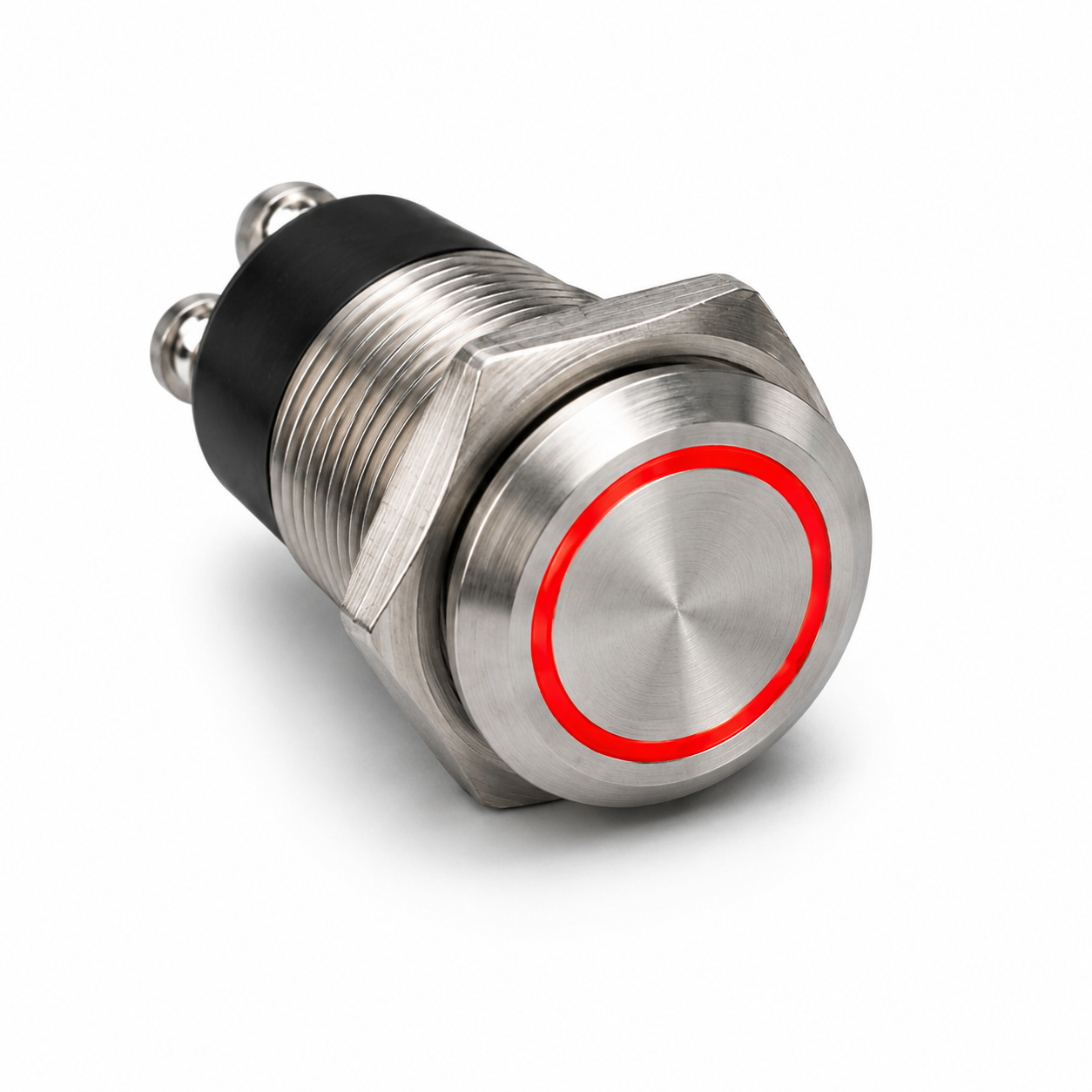 Push Button Low Voltage Doorbell LED, Stainless Steel Expressions LTD
