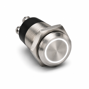 Push Button Low Voltage Doorbell LED, Stainless Steel Expressions LTD