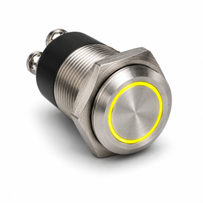 Push Button Low Voltage Doorbell LED, Stainless Steel Expressions LTD